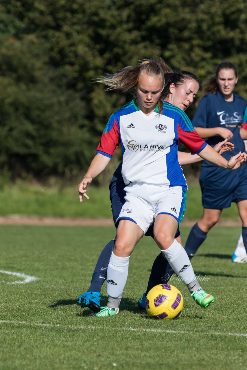 Bild 243 - B-Juniorinnen Krummesser SV - SV Henstedt Ulzburg : Ergebnis: 0:3